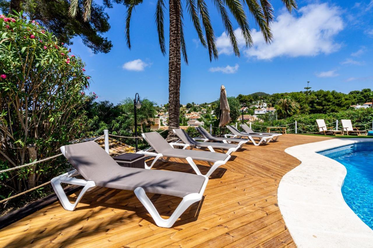 Mediterranean Villa With Amazing Views Javea Exterior photo